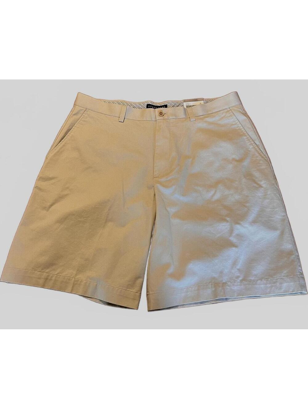 Structure Men's Beige Cotton Shorts Size 36 New with Tags